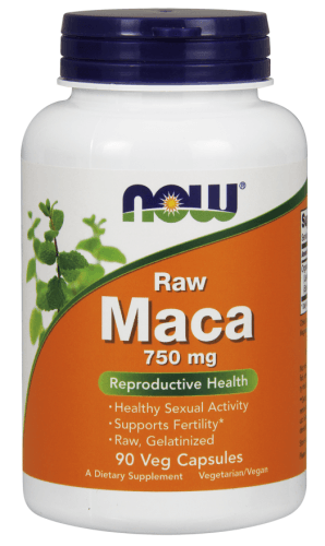 Maca Raw 750 mg 90 Veg Caps - Now Foods - welzo