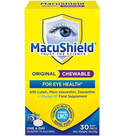 MacuShield Original Chewable Tablets 30 Day Supply - welzo