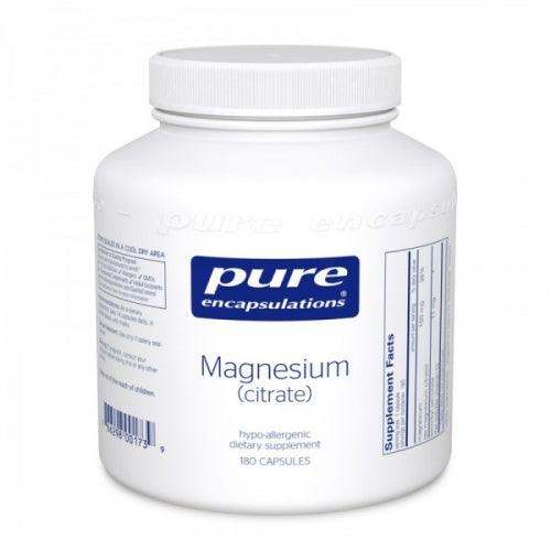 Magnesium (citrate) 150 mg 180 vcaps - Pure Encapsulations - welzo