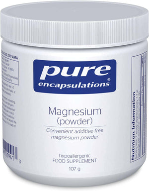 Magnesium citrate powder 107g- Pure Encapsulations - welzo