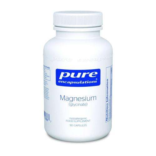 Magnesium (glycinate) 120mg 90 vcaps - Pure Encapsulations - welzo