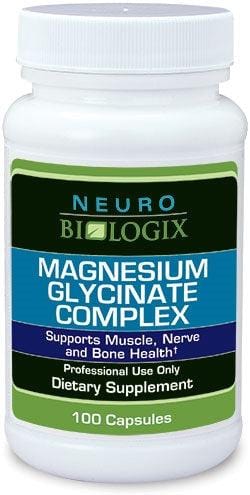 Magnesium Glycinate Complex - 100 capsules - Neuro Biologix - welzo