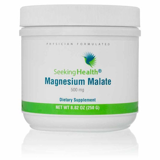 Magnesium Malate Powder - 500 mg - 250 g - Seeking Health - welzo