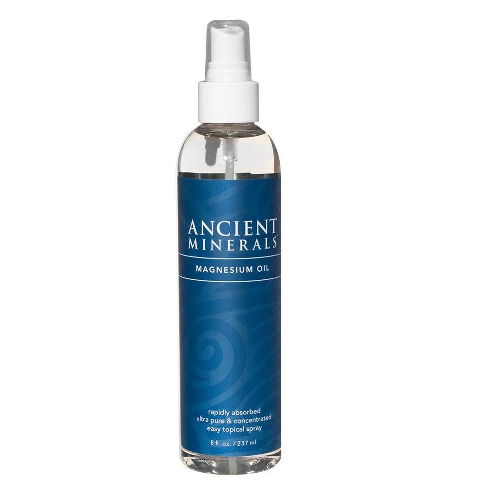 Magnesium Oil 8oz (227ml) spray - Ancient Minerals - welzo