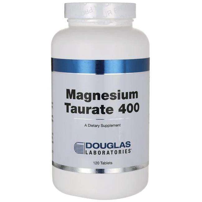 Magnesium Taurate 400mg 120 Tablets - Douglas Labs - SOI* - welzo