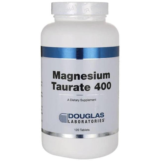 Magnesium Taurate 400mg 120 Tablets - Douglas Labs - SOI* - welzo