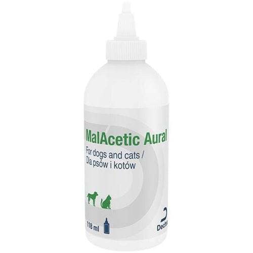 Malacetic Aural Ear Flush for Dogs and Cats 118ml - welzo