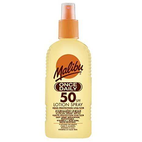 Malibu Once Daily Lotion SPF50 200ml - welzo