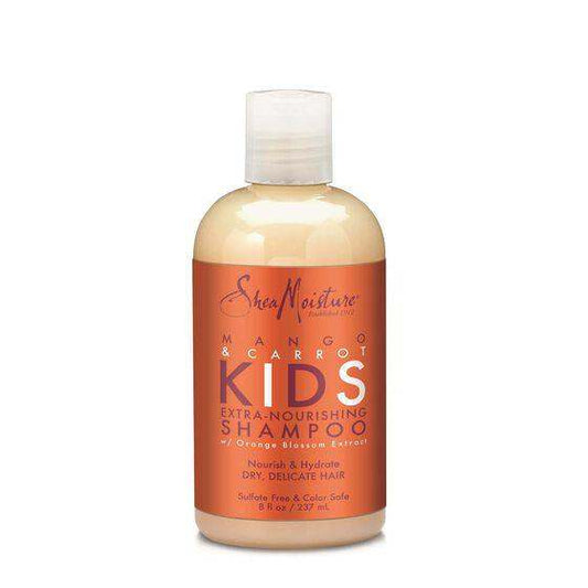 Mango & Carrot Kids Extra-Nourishing Shampoo, 237 ml - SheaMoisture - welzo