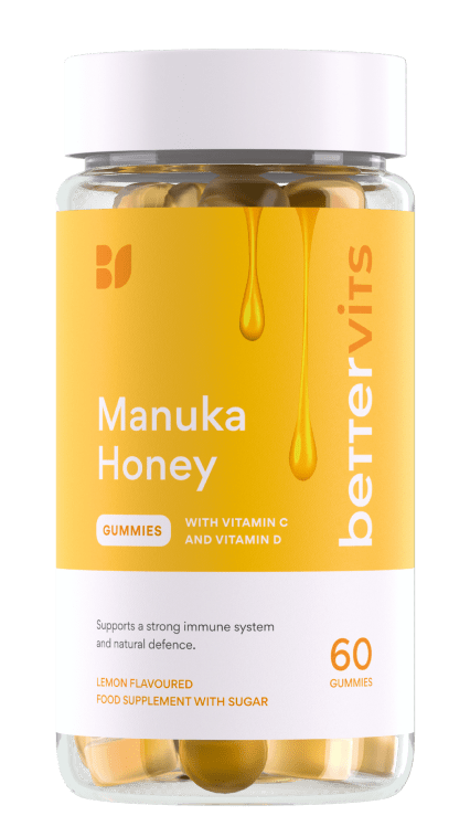 Bettervits Manuka Honey Immunity Gummies - Welzo