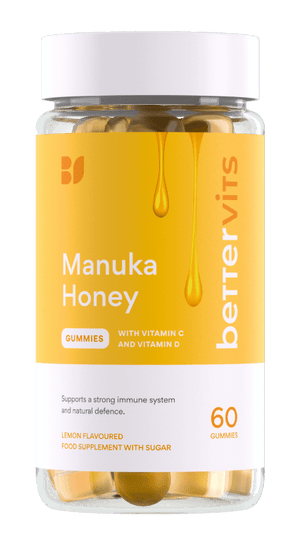Bettervits Manuka Honey Immunity Gummies - Welzo