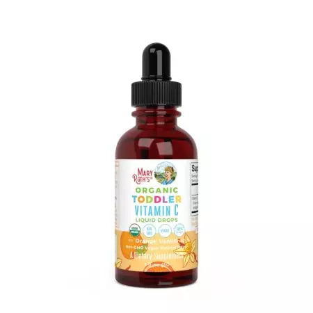 Maryruth Toddler vitamina C gotas (baunilha laranja) 1 oz