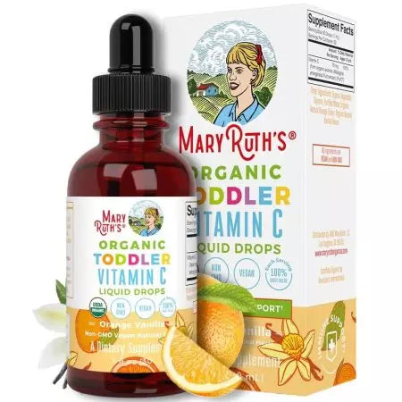 MaryRuth Toddler Vitamin C Drops (Orange Vanilla) 1 oz