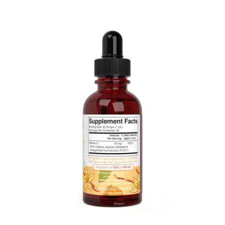 MaryRuth småbarn C -vitamin C -droppar (orange vanilj) 1 oz