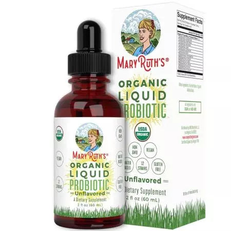 MaryRuth Probiotic Drops (Unflavoured) 2 oz