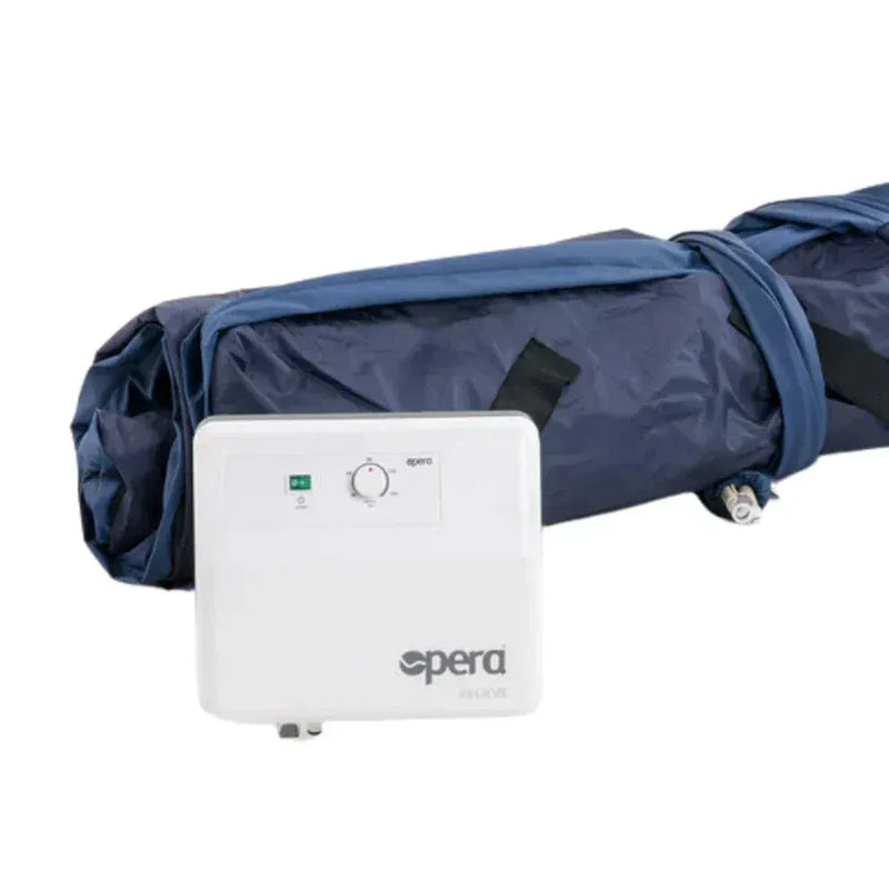 Relieve Overlay Air Pressure Relief Mattress System – Alternating Air Cells for Pressure Sore Prevention (Medium Risk, 5" Depth, 23st Max User Weight)