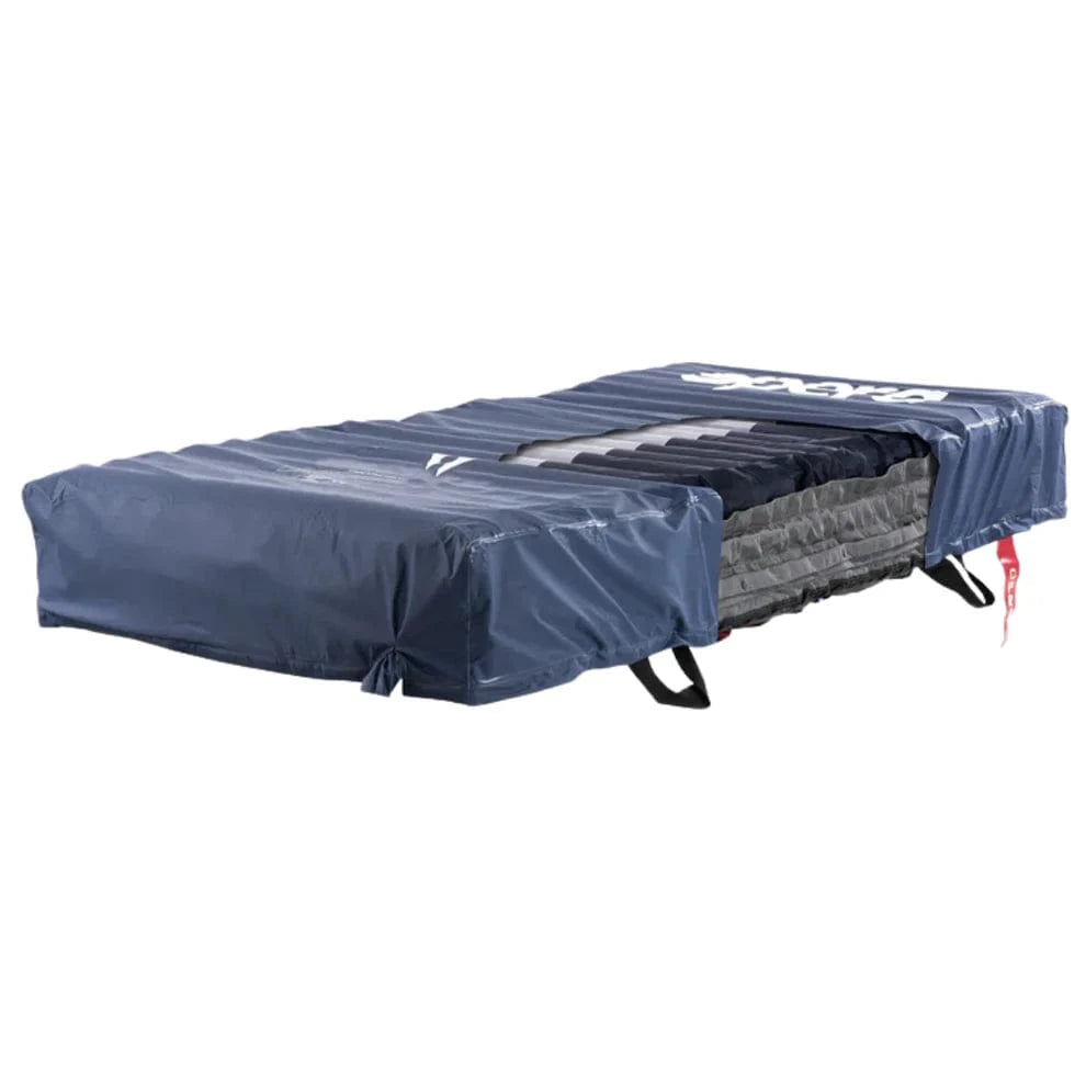 Eclipse Air Mattress System - Mattress de soulagement de pression alterné de 8 "en profondeur pour les utilisateurs à très haut risque avec une pompe à écoulement automatique
