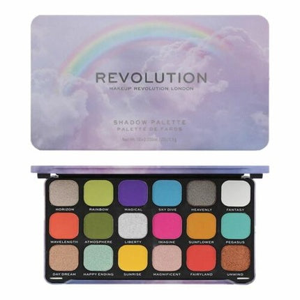 Revolution Rainbow Eye Shadow Palette 18 x 1.1g