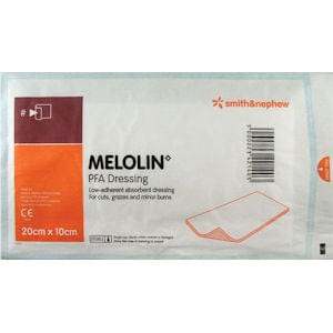 Melolin Low Adherent Absorbent Dressing 10cm x 20cm - welzo