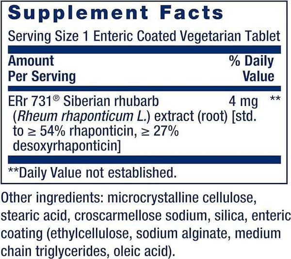 Menopause 731, 30 enteric-coated vegetarian tablets - Life Extension - welzo