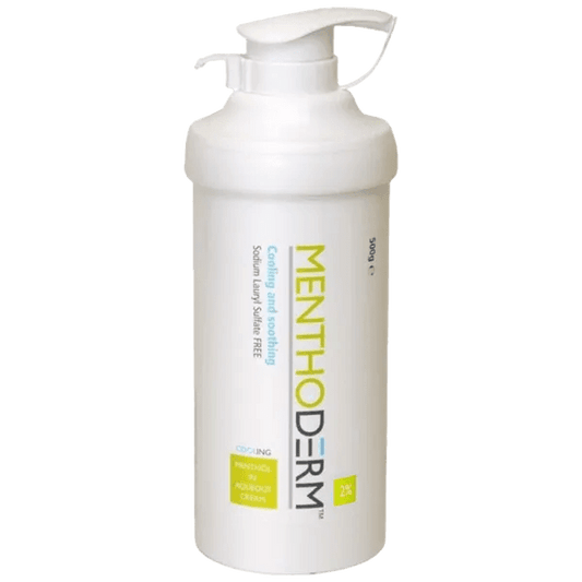 Menthoderm 2% Menthol in Aqueous Cream Pump 500g