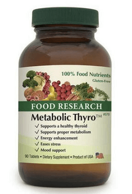 Metabolic Thyro (90 tablets) - Food Research - welzo