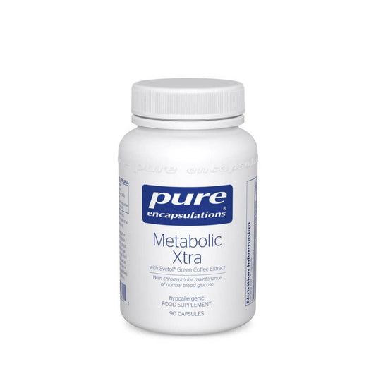 Metabolic Xtra with Svetol® Green Coffee Extract, 90 capsules - Pure Encapsulations - welzo