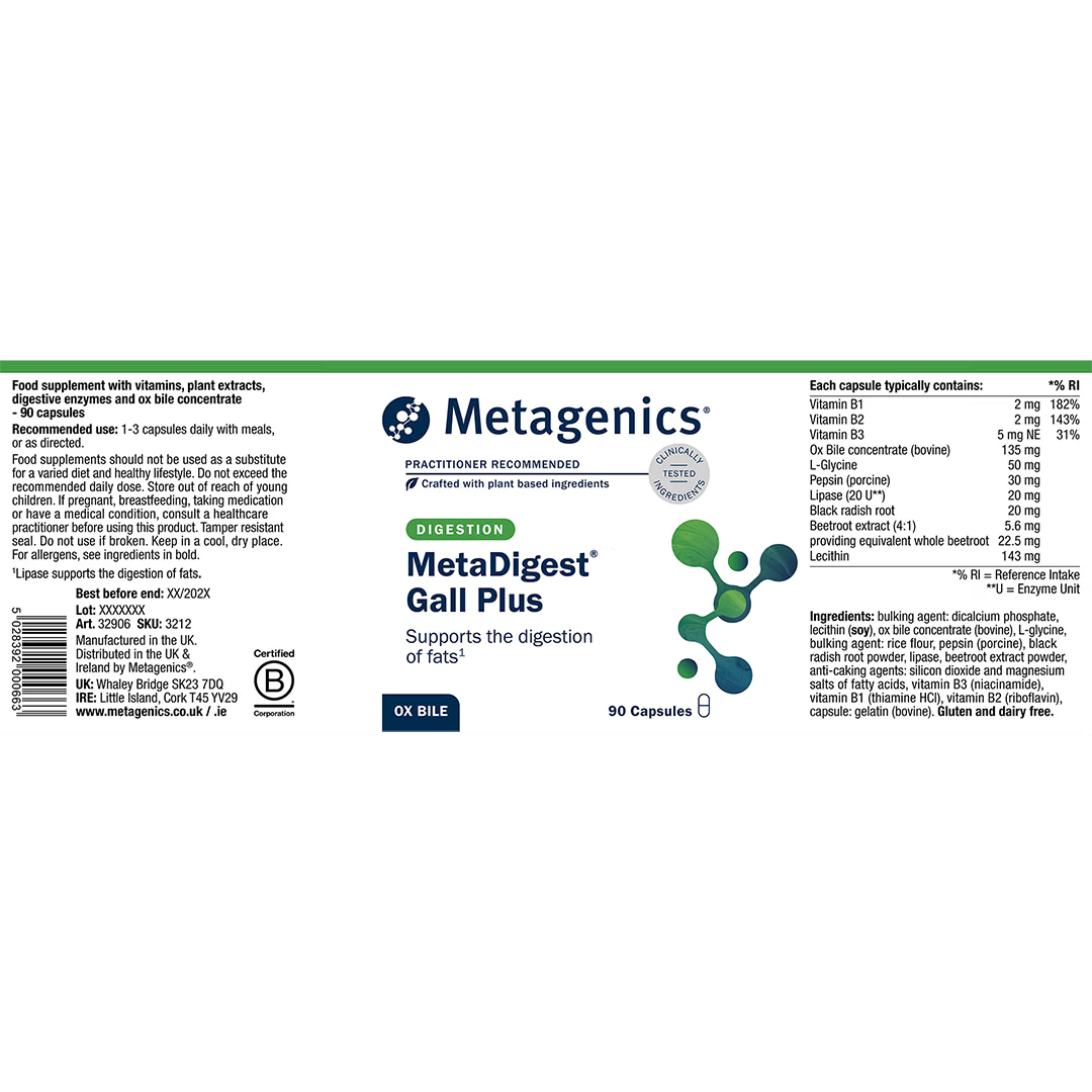 Gall más 90 tabletas - Nutri Advanced