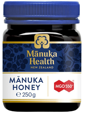 MGO 550+ Pure Manuka Honey - 250g - Manuka Health Products - welzo