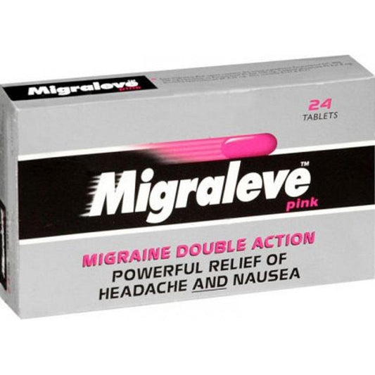 Migraleve Pink Tablets Pack of 24 - welzo