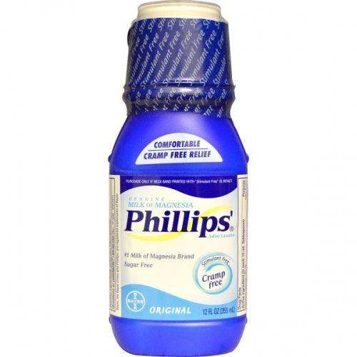 Milk of Magnesia Saline Laxative Original 12 fl oz (355 ml) Philips - welzo