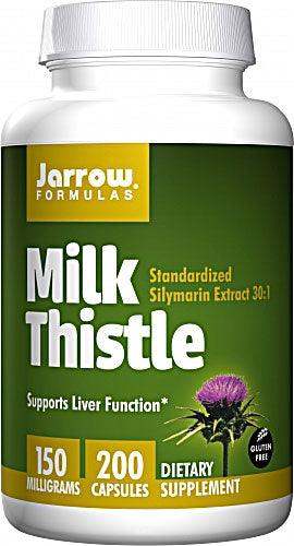 Milk Thistle 150mg, 200 Capsules - Jarrow Formulas - welzo