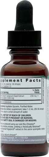 Milk Thistle (Alcohol Free) 2,000 mg, 1 fl oz (30 ml) - Nature's Answer - welzo