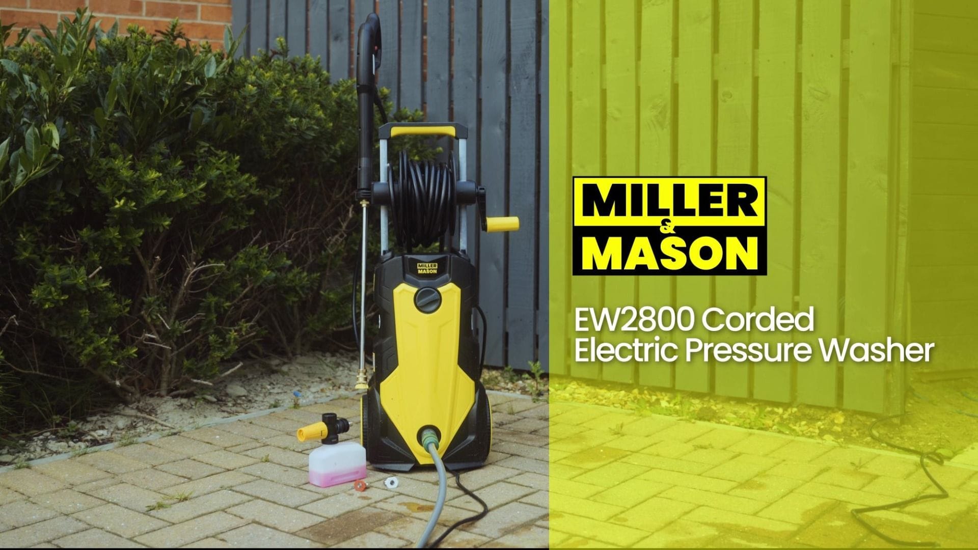 Welzo EW2800 2.6kW 190 BAR 2755PSI Corded Electric Pressure Washer - image 9