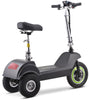 Folding 3-Wheel Electric Mobility Scooter With Seat – Pavement Legal Travel-Friendly
