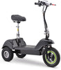 Folding 3-Wheel Electric Mobility Scooter With Seat – Pavement Legal Travel-Friendly