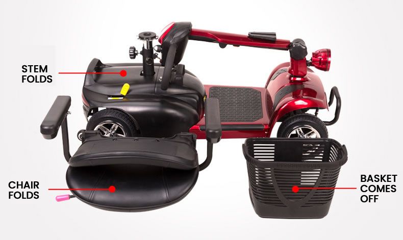 Welzo Ranger – 4-колесен мобилен скутер за всякакви терени