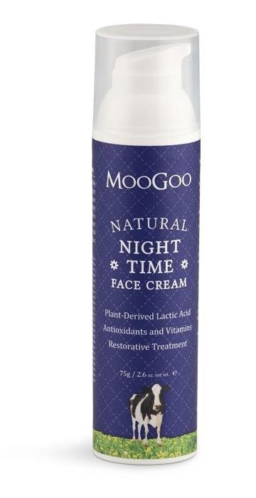 MooGoo Natural Night Time Face Cream 75g - welzo