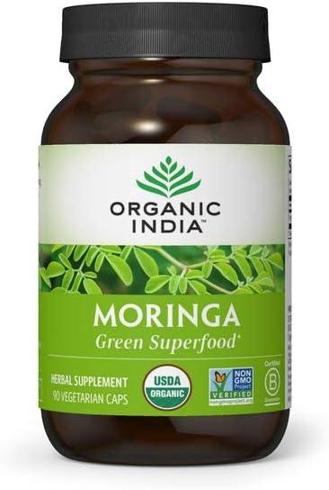 Moringa (90 capsules) - Organic India - EMER - welzo