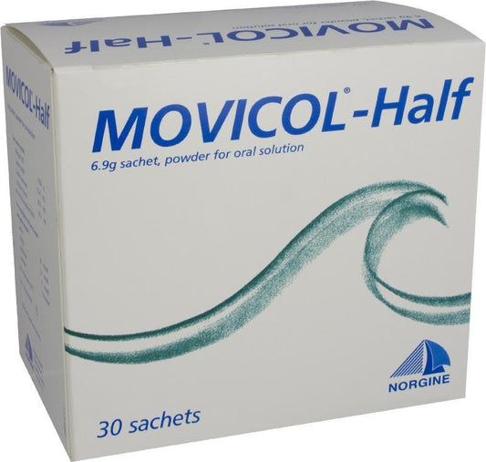 Movicol-Half Powder Sachets Pack of 30 - welzo