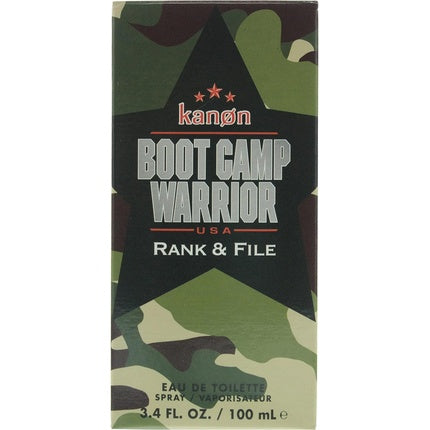 Kanon Boot Camp Warrior Rank & File Eau de Toilette Spray for Men 100ml