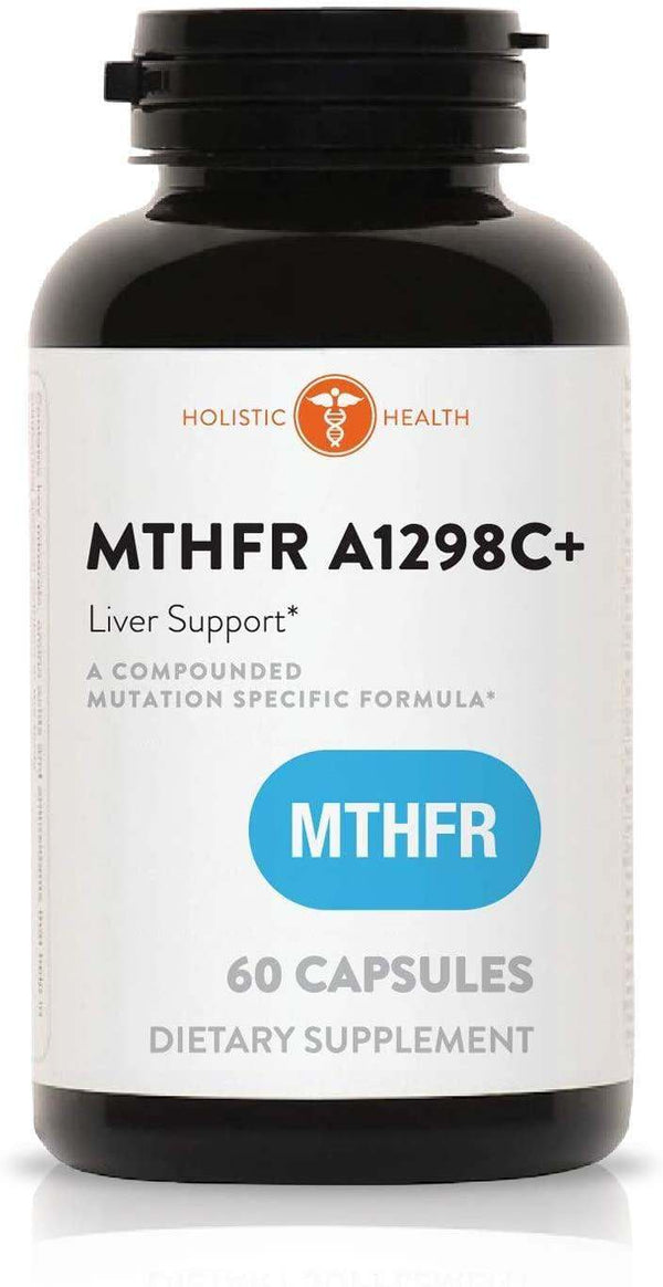 MTHFR A1298C+ Liver Support 60 Capsules - Holistic Health - welzo