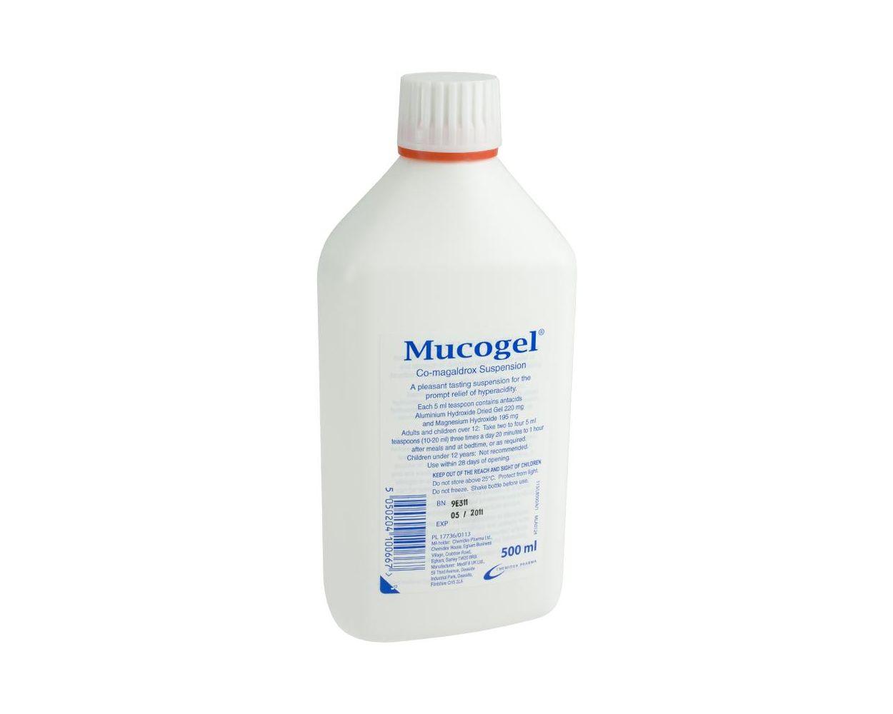 Mucogel Suspension 500ml - welzo