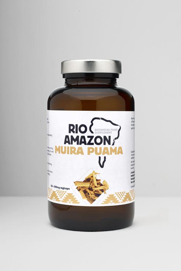 Rio Amazon Supplements Muira Puama 500mg- 120 Capsules - Welzo