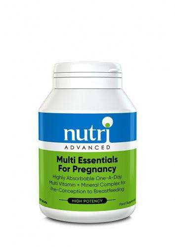 Multi Essentials for Pregnancy 30 Tablets - Nutri Advanced - NDIP - welzo