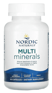 Multi Minerals (90 Capsules) - Nordic Naturals - welzo