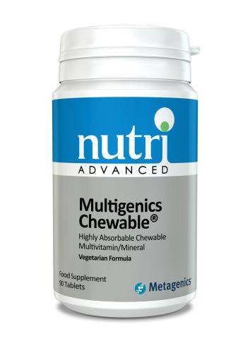 Multigenics Chewable - 90 Chews - Nutri Advanced - welzo