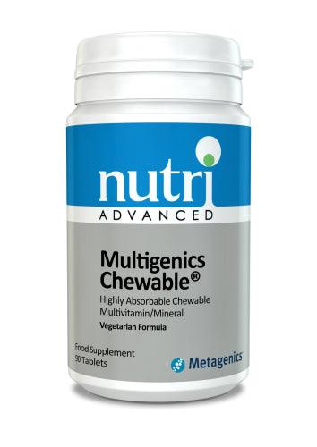 Multigenics Chewable - 90 Chews - Nutri Advanced - welzo