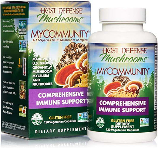 MyCommunity® Immune Support Formula - 120 vegcaps - Host Defense - welzo