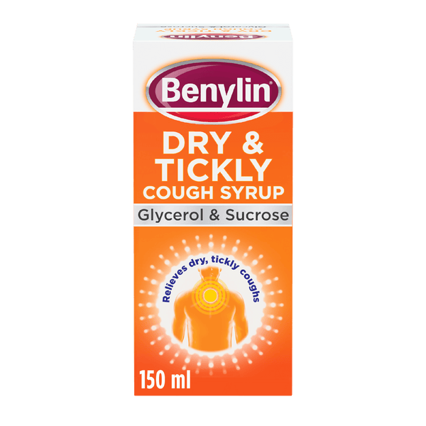 Benylin Dry & Tickly Cough Syrup 150ml - welzo